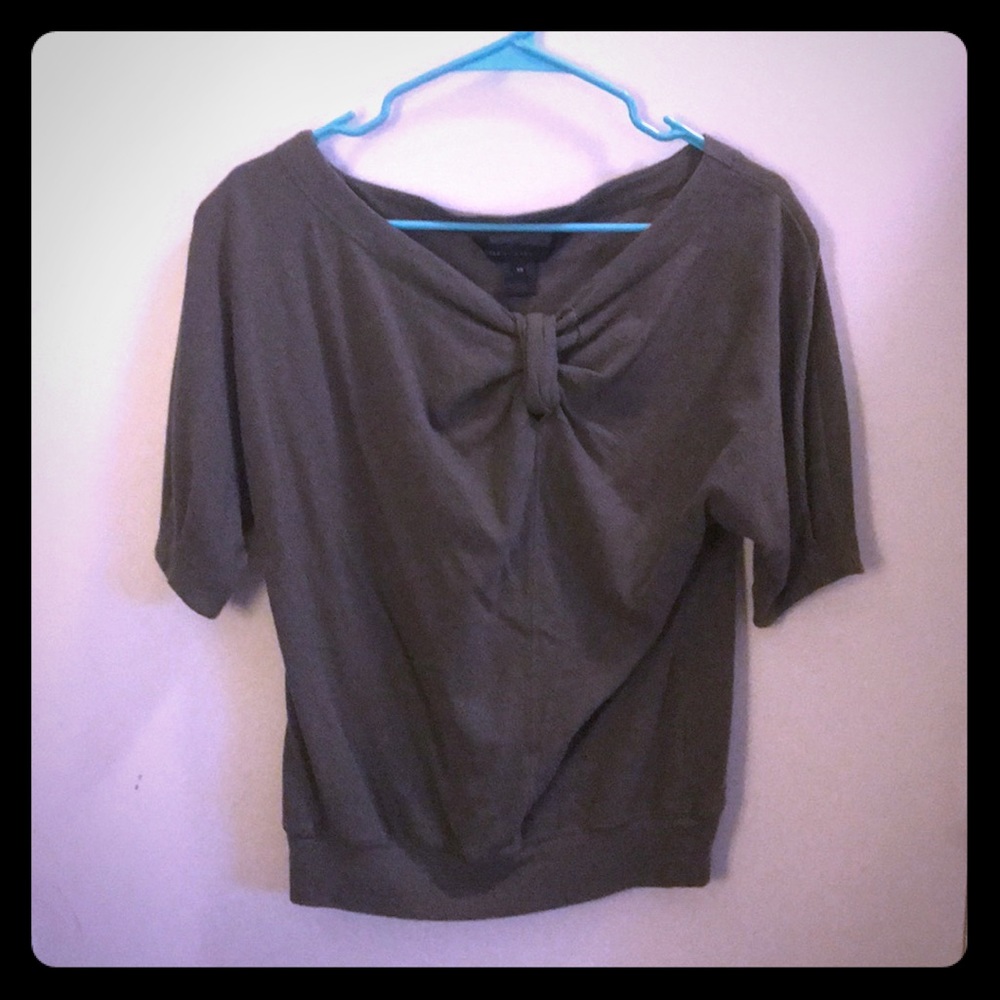 Marc by Marc Jacobs - Olive Green Boatneck Top
